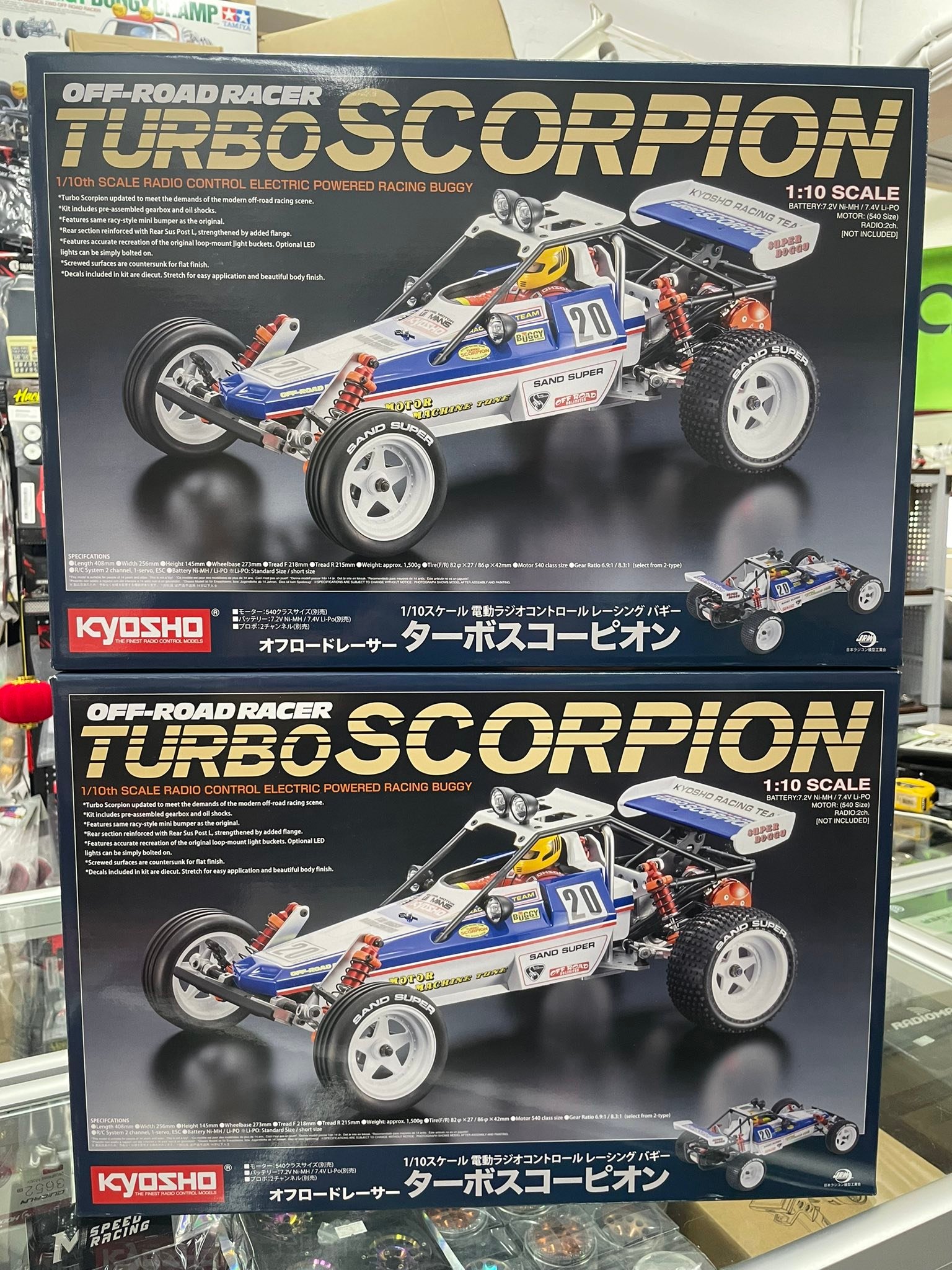 📣 Kyosho Turbo Scorpion 1/10 EP 2WD Buggy Kit for Scorpion