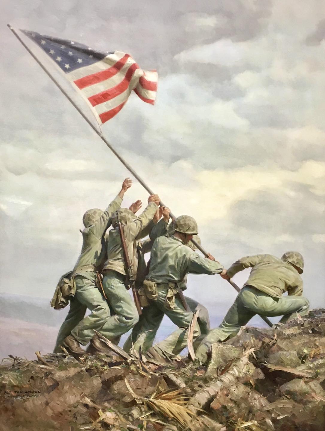 Devil - On February 23, 1945, six United States Marines raised the ...