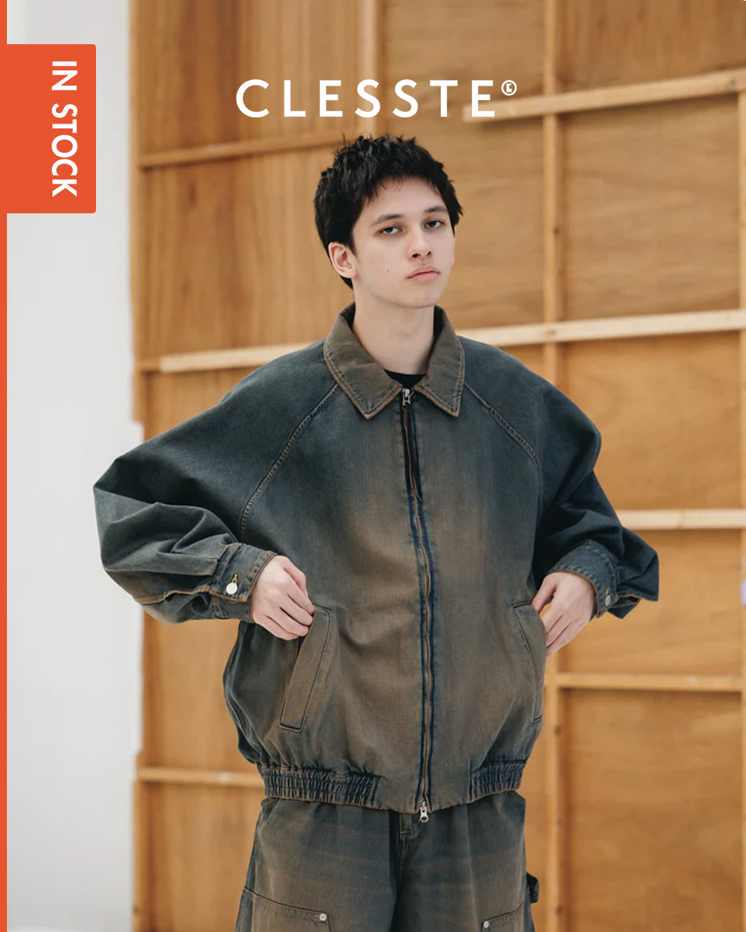 _ 【 現貨】 【 CLESSTE 】 ➤ VINTAGE DYED SELVEDGE DENIM CITY