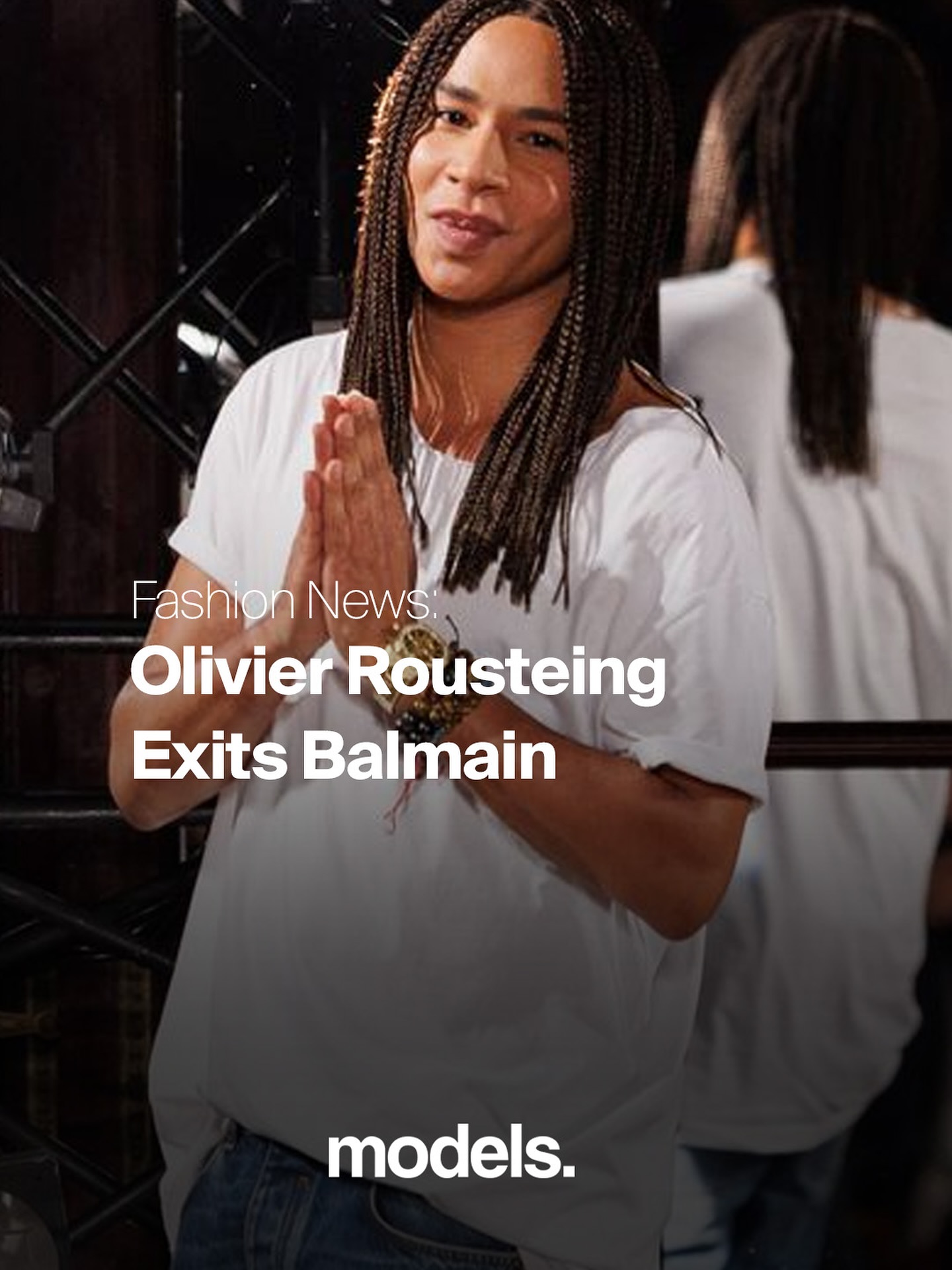 Models.com - After over a decade at the helm, Olivier Rousteing ...