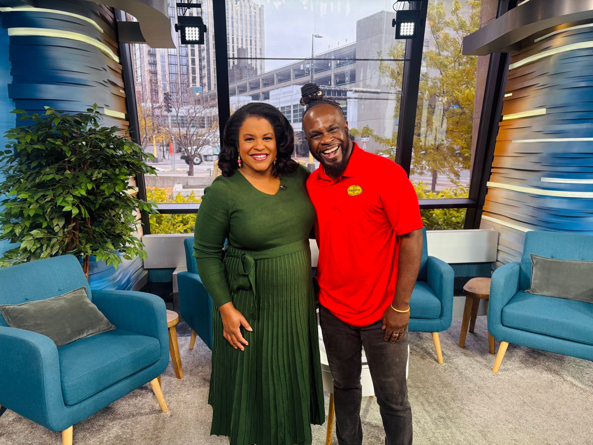 It has been a busy month at WCCO with fabulous guests in studio 