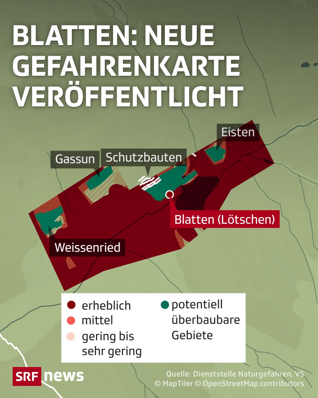 SRF - Ein verheerender Bergsturz begrub am 28. Mai 2025 das Dorf ...