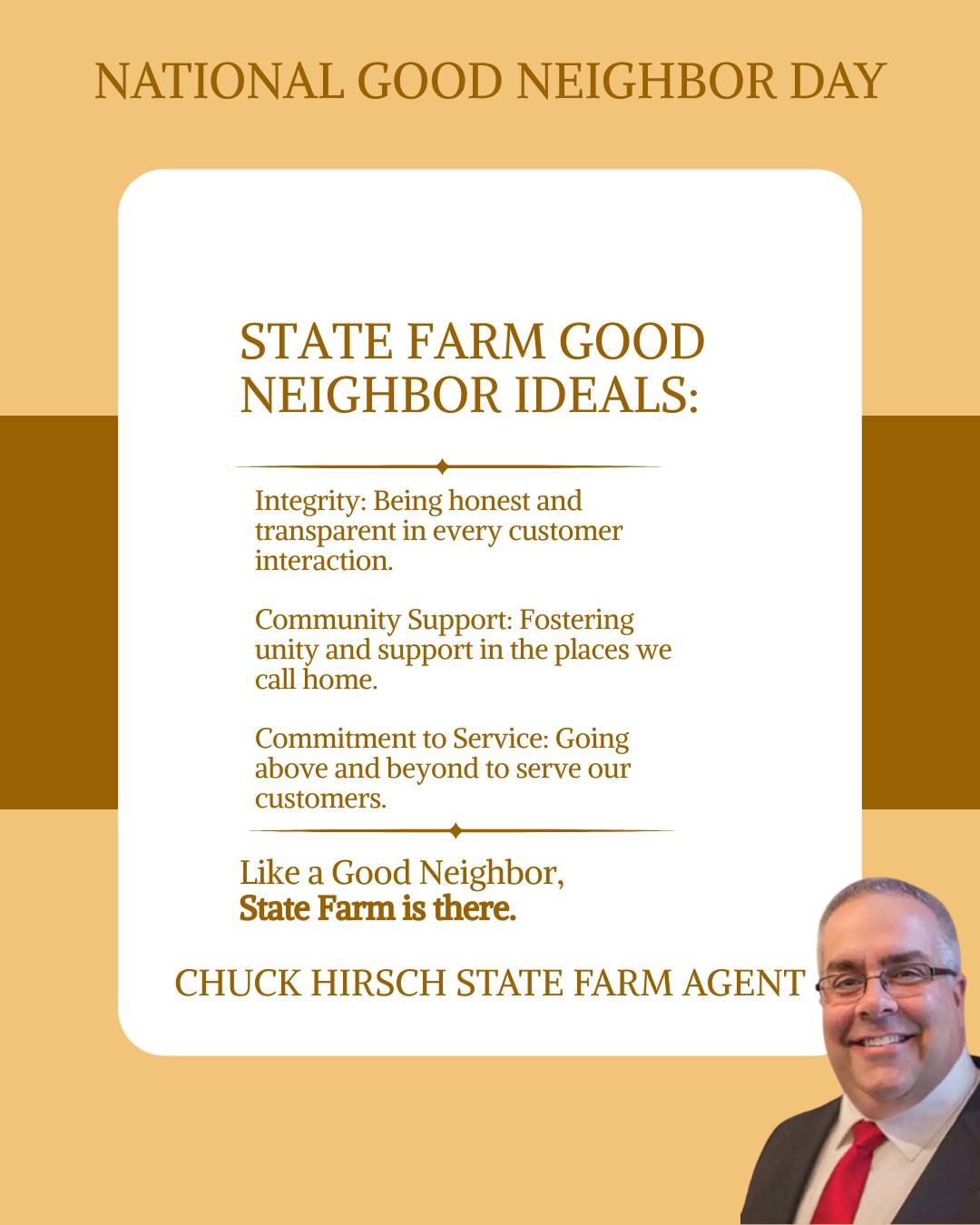 National Good... - Chuck Hirsch- State Farm Insurance Agent | Facebook