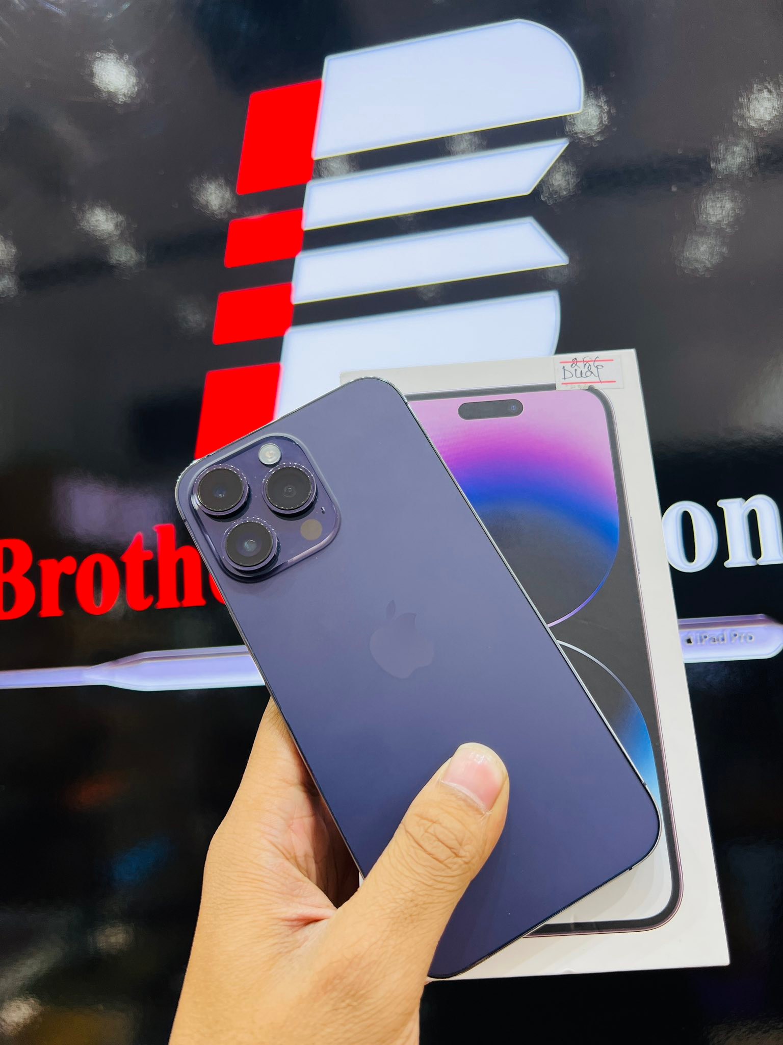 iPhone 14 Pro Max #Pre_Owned Storage:256GB Variant : HongKong 