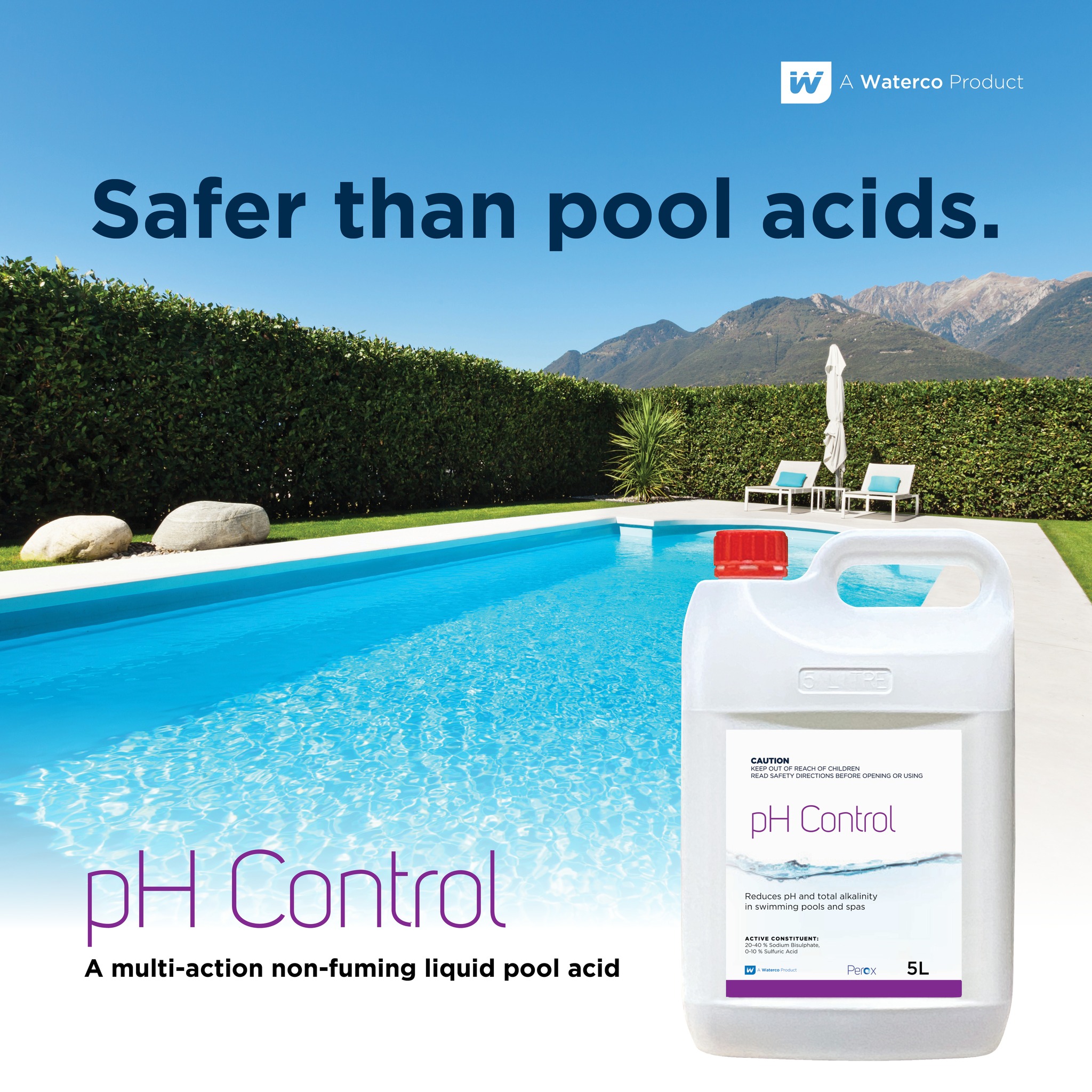 Waterco - Make pool care simple with Perox pH Control, a better ...