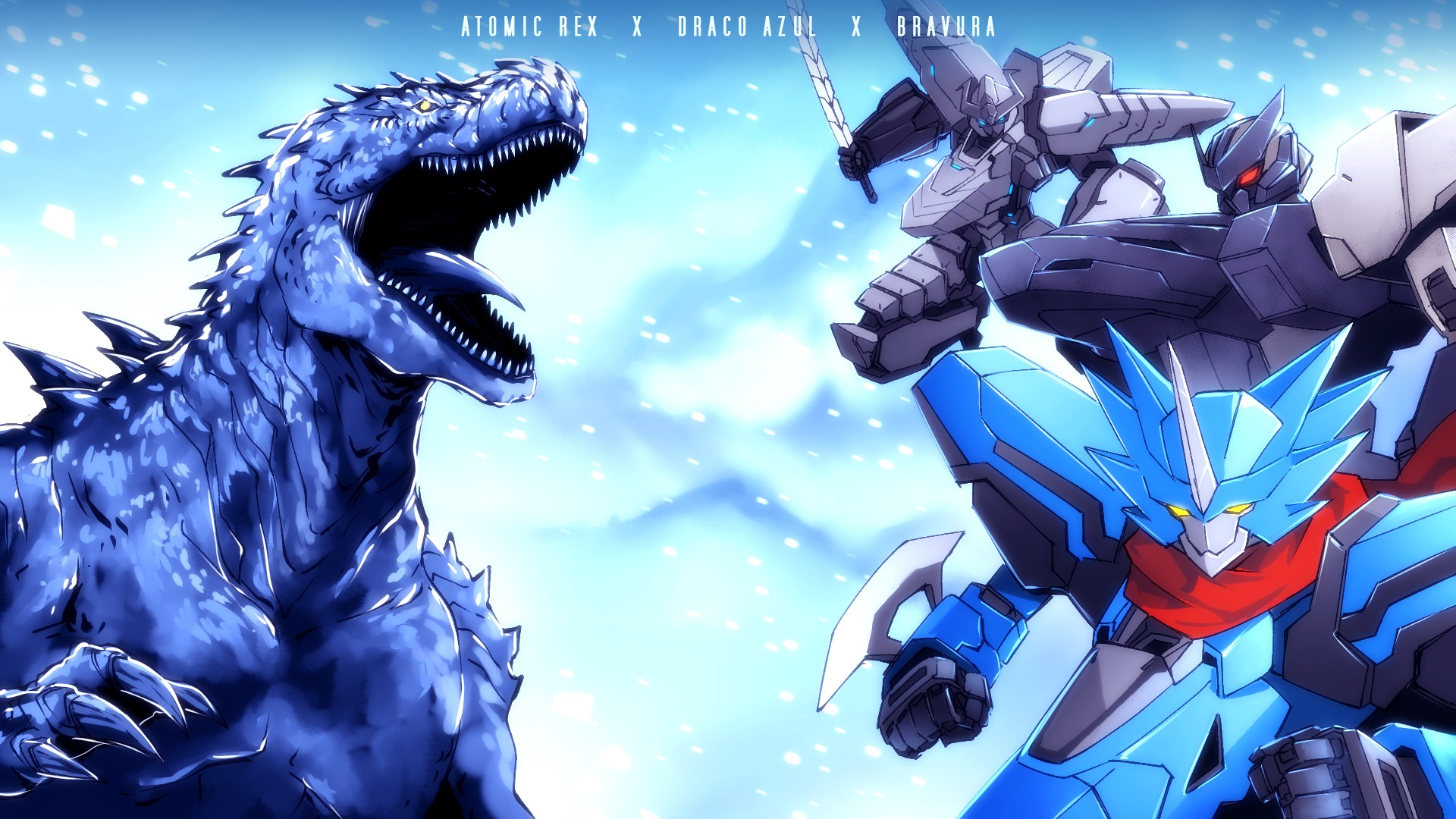 Atomic Rex X Draco Azul X... - Primal Warrior Draco Azul | Facebook