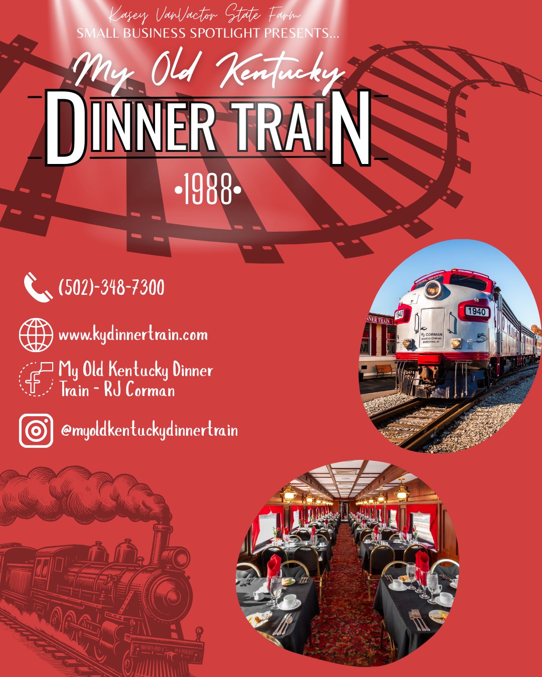 My Old Kentucky Dinner Train is hosting a princess-themed dining experience where families can enjoy a day of royal activities and a train ride