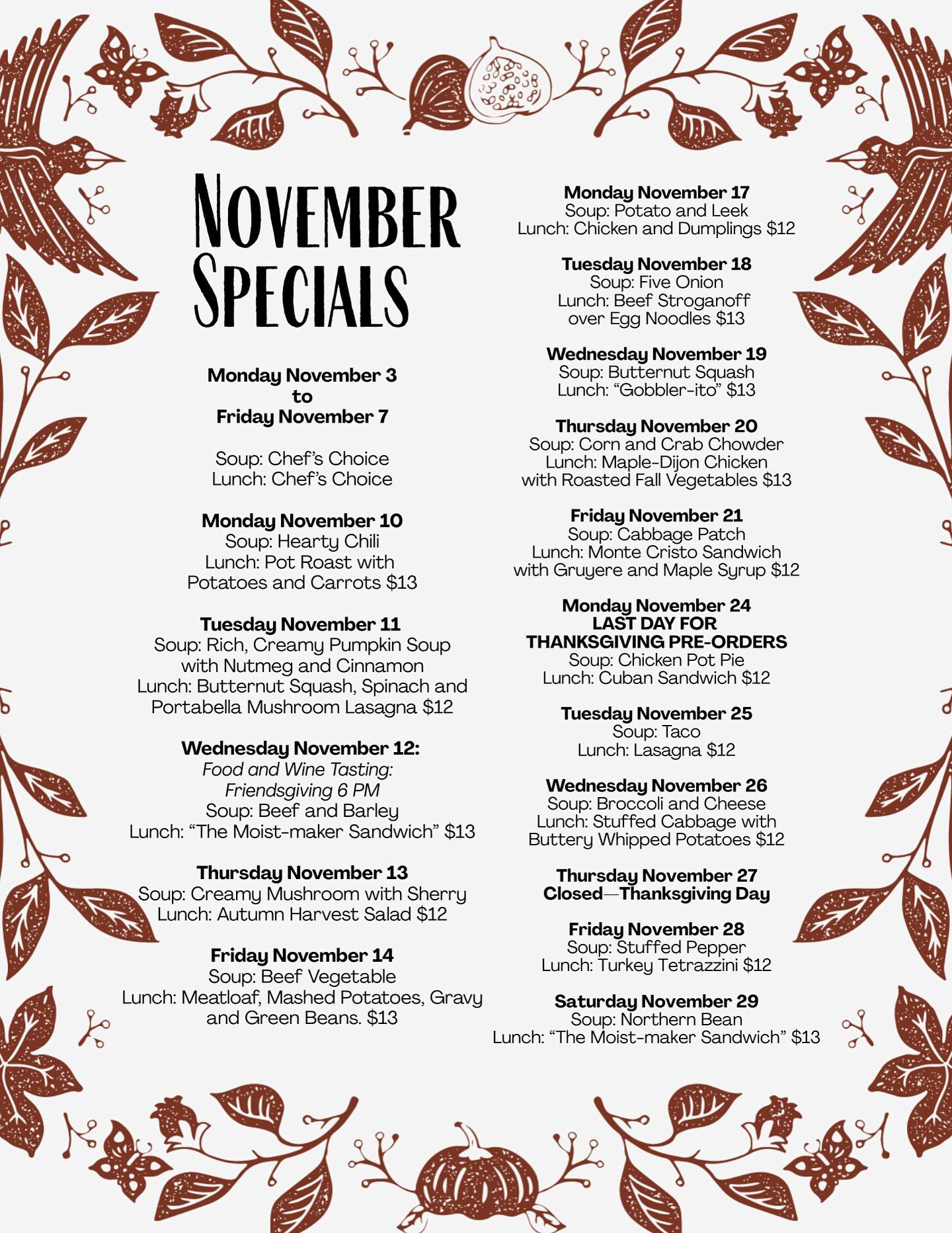 Fish - Y’all better unbutton them jeans a notch — November’s fixin’ to ...