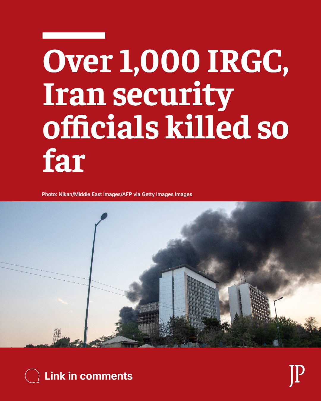 Strikes have targeted IRGC, Basij... - The Jerusalem Post | Facebook