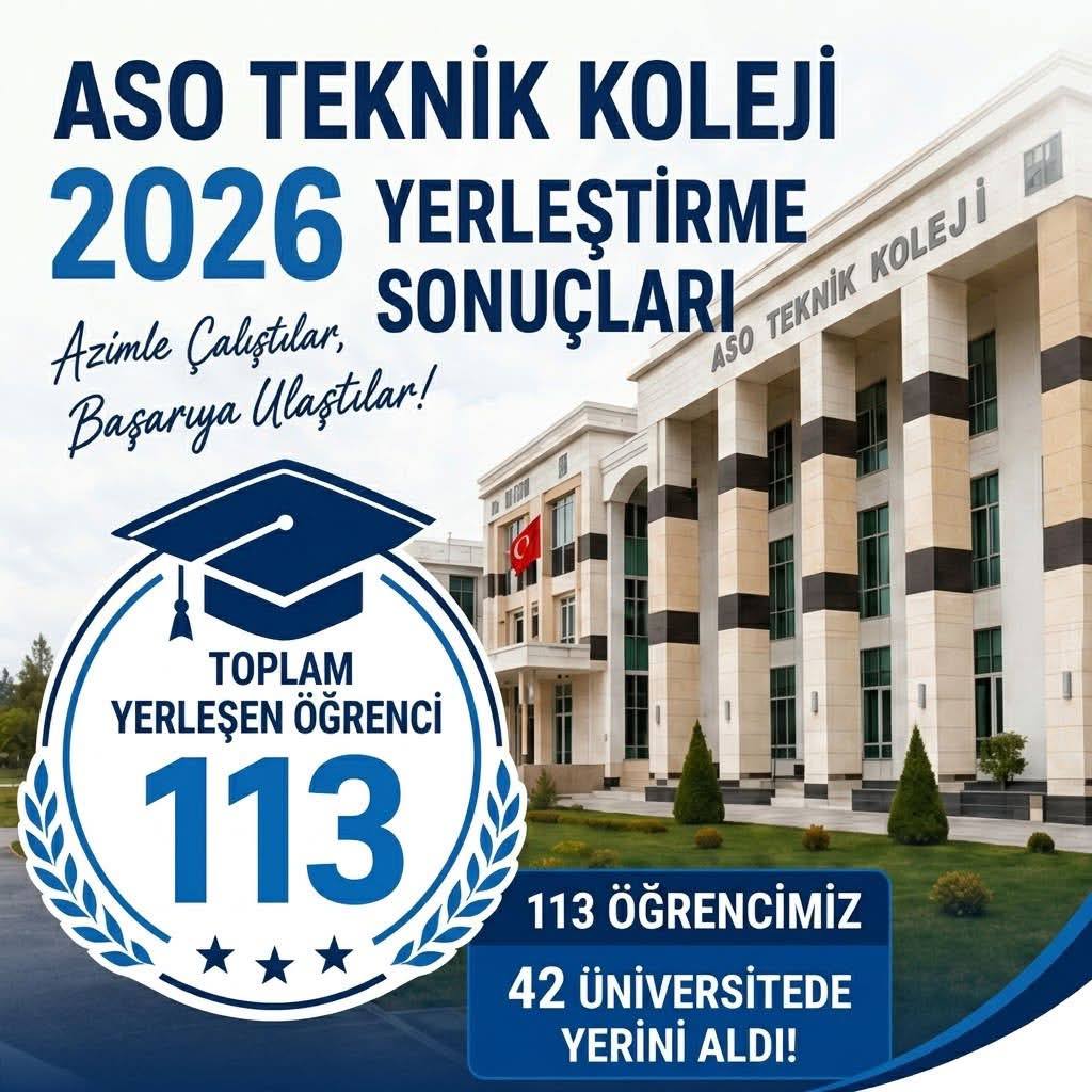 ASO 1.Organize Sanayi Bölgesi (@ASO1OSBkurumsal) • Facebook