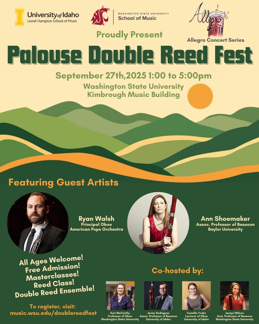WSU - Co-hosted by the Washington State University School of Music and ...