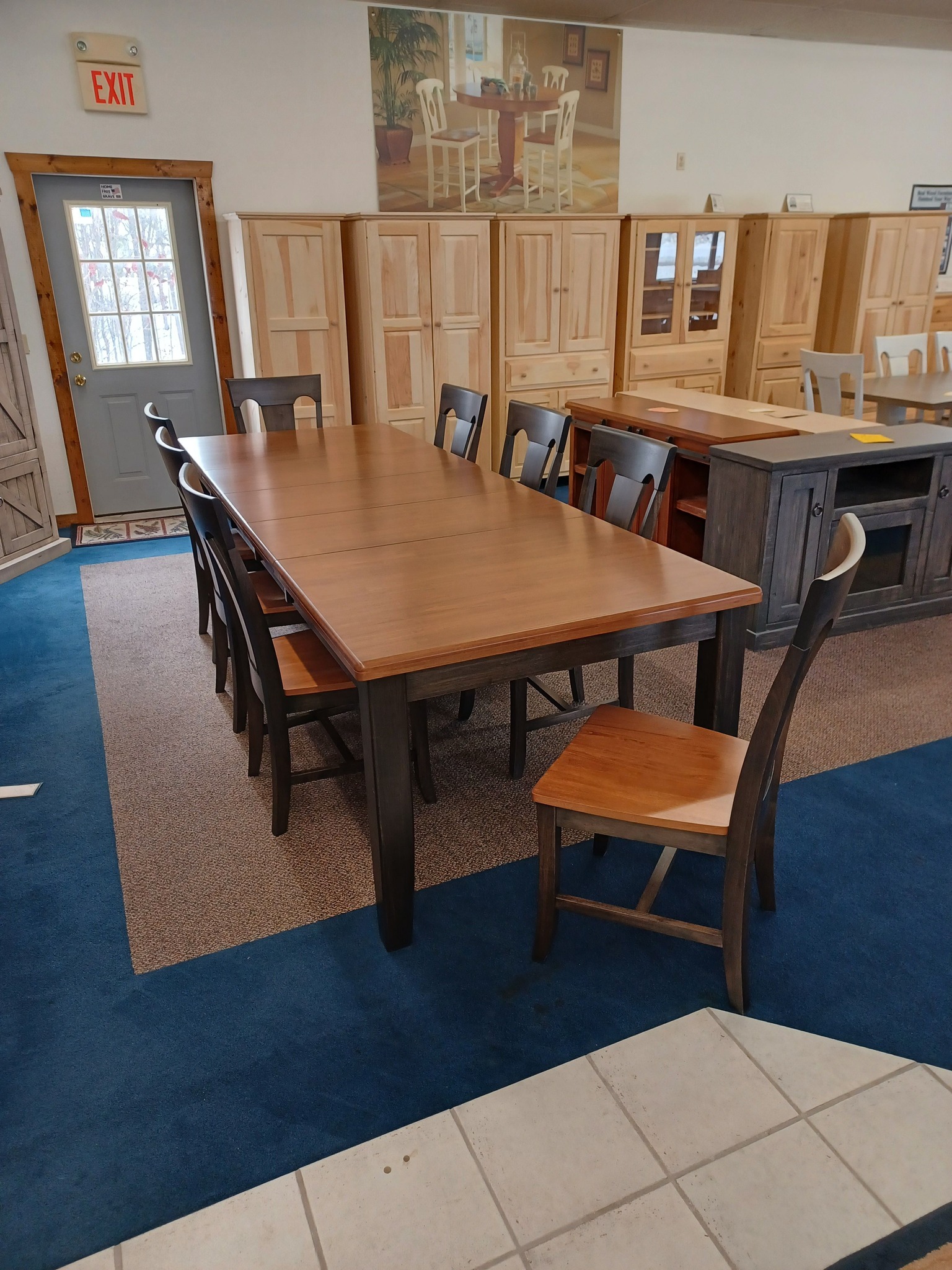 Bare - T-42120XXT/T-53B dining table and CI-68B 