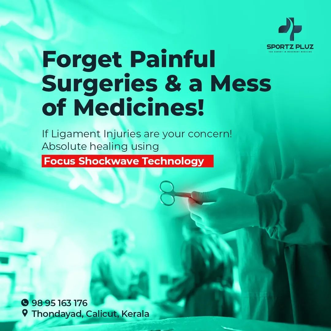 Sportz Pluz - Introducing Focus Shockwave therapy to heal... | Facebook