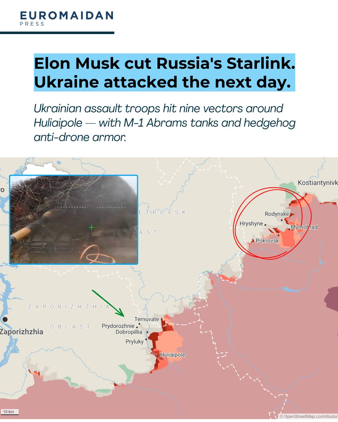 Musk's Starlink shut down Russia's... - Euromaidan Press | Facebook