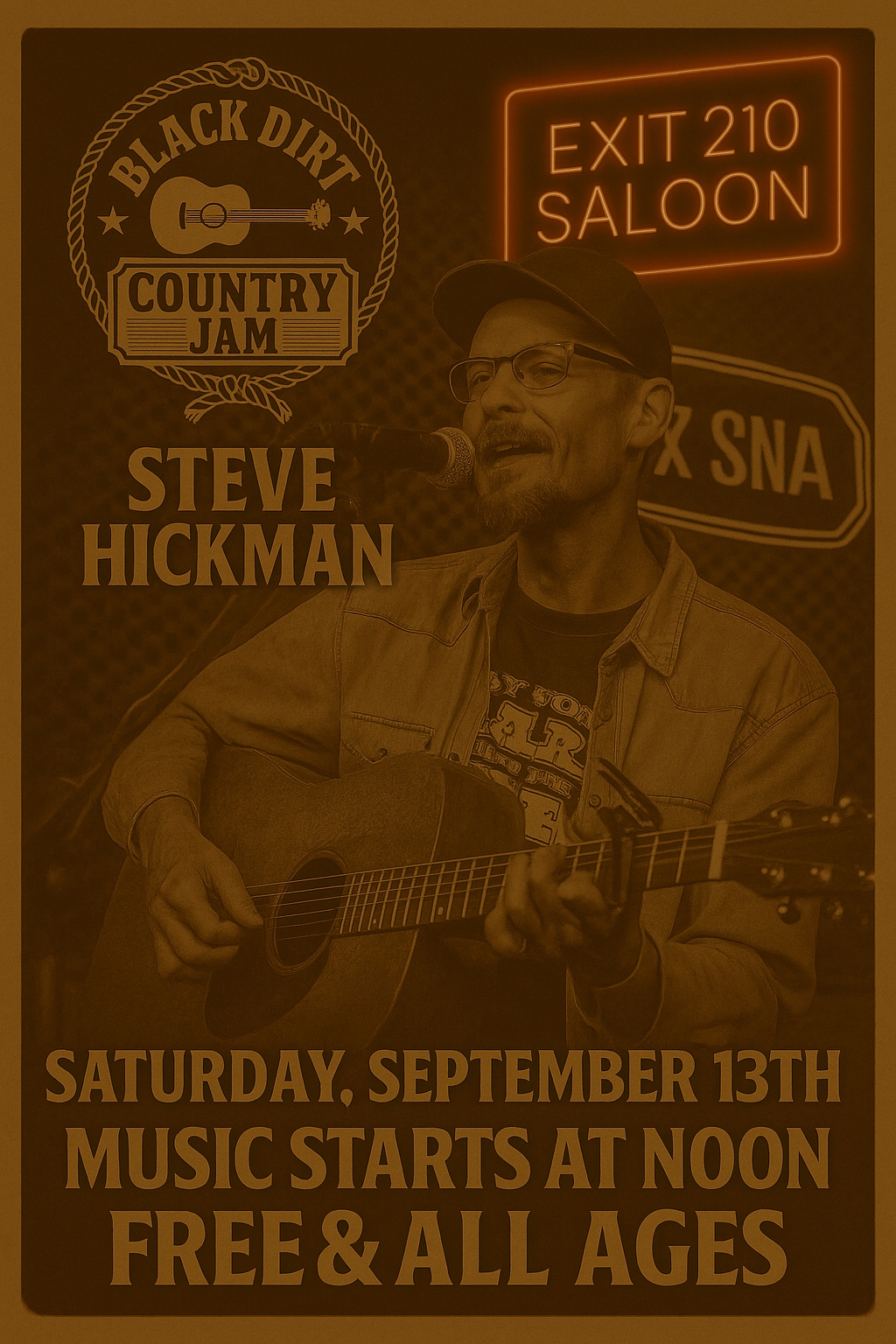 Exit 210 Saloon - 🎤 ARTIST SPOTLIGHT: Steve Hickman🎸 🎶... | Facebook