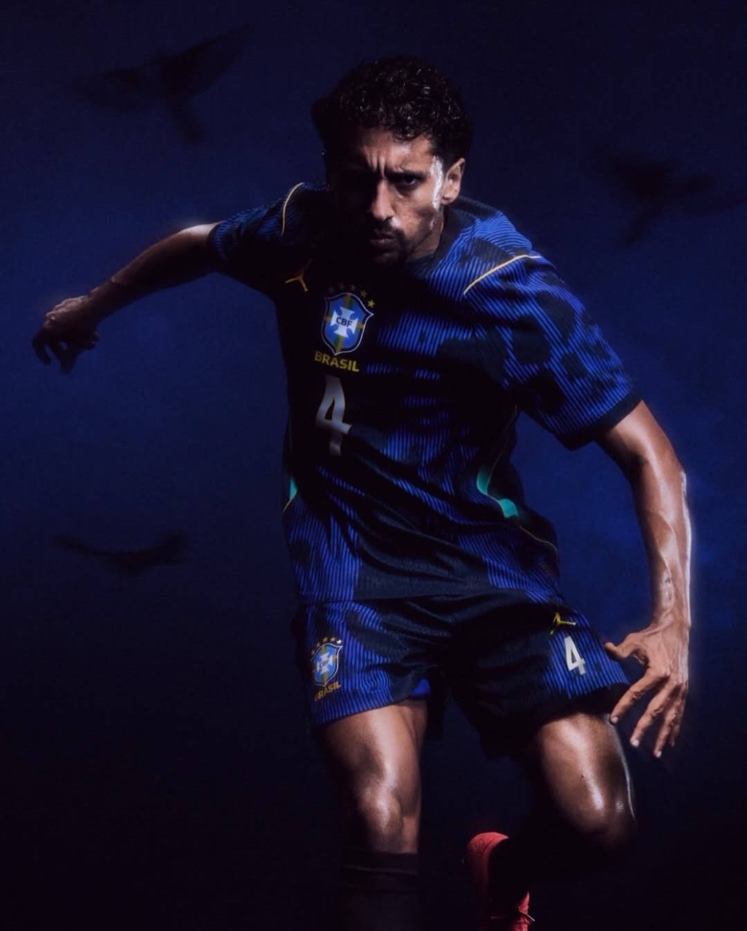 Not your average away jersey. Brazil x Jordan bringing the heat