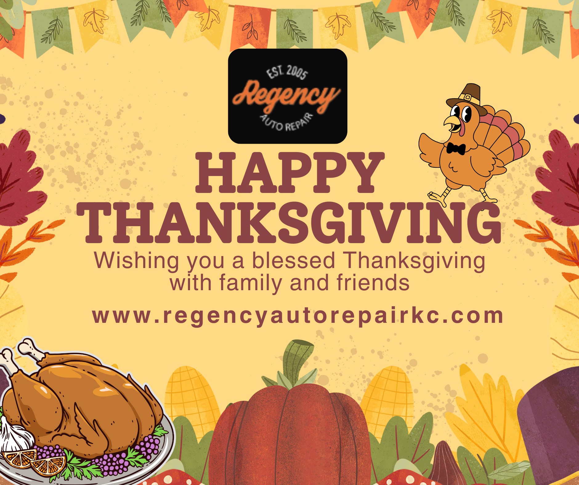 🦃🍂 This Thanksgiving, we’re grateful... - Regency Auto Repair | Facebook