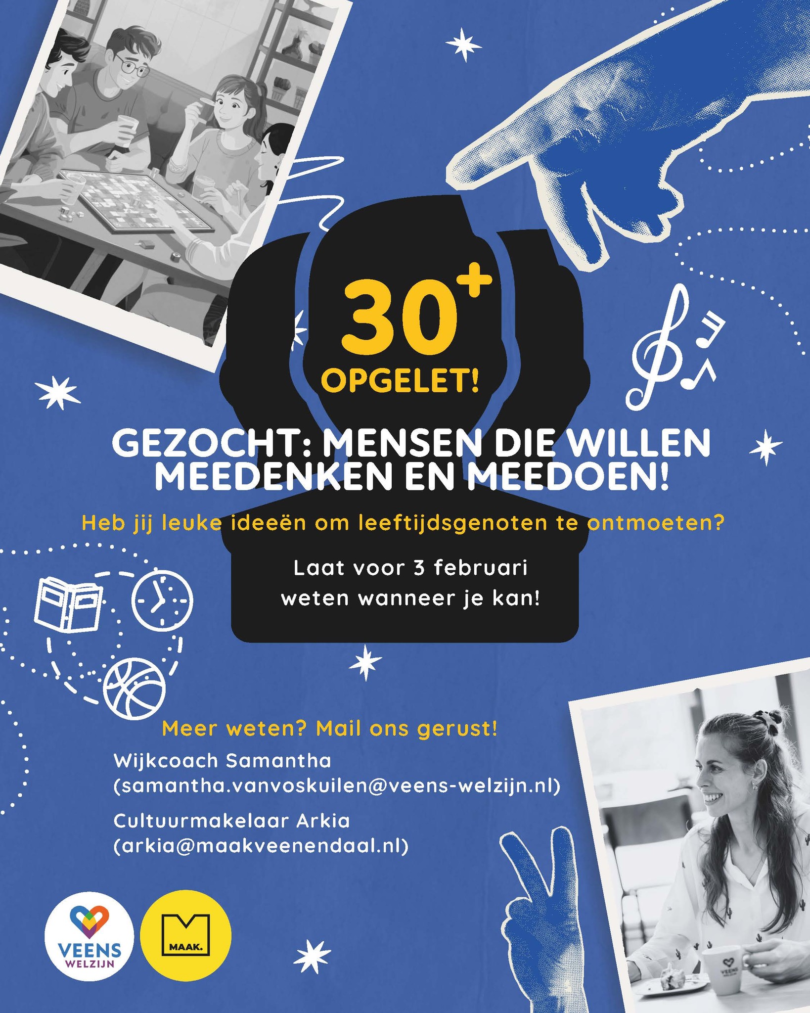 Veens - *Zin in leuke ontmoetingen zonder dat je de jongste of oudste ...