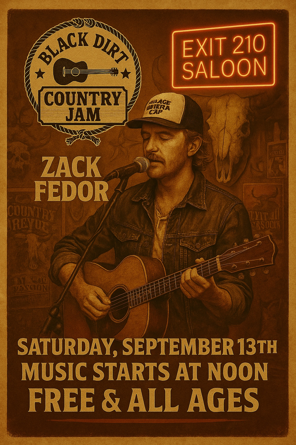 Exit 210 Saloon - 🎤 ARTIST SPOTLIGHT: Zack Fedor & The... | Facebook