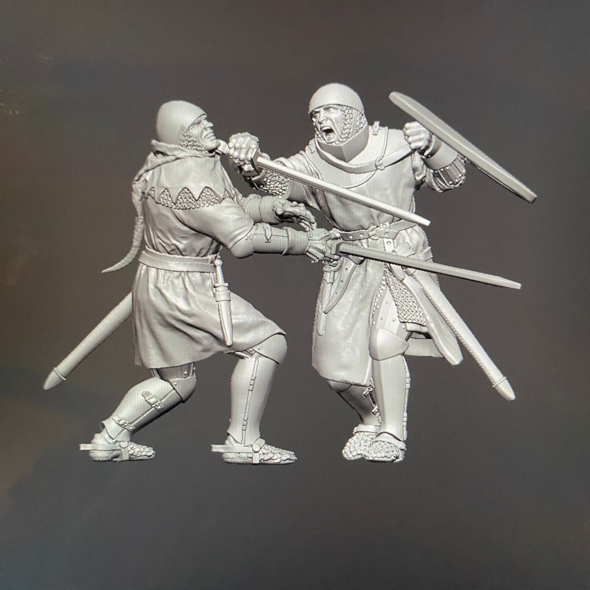 Medieval Clergy Reconquer Designs 28 mm - Forge of Generals EU