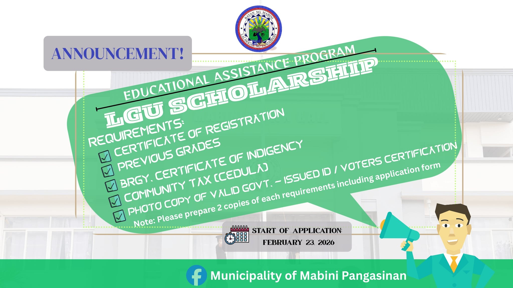 Municipality of Mabini... - Municipality of Mabini Pangasinan