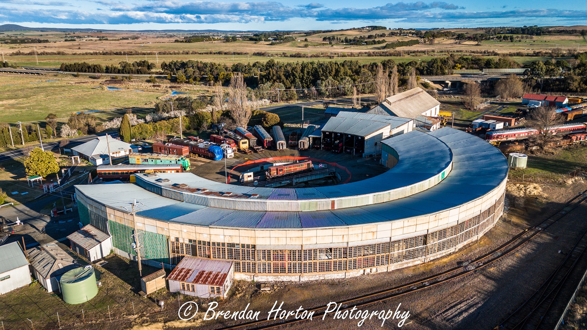 Brendan - 📍 Goulburn Roundhouse – 30 August 2025 🚂 A bird’s-eye view ...