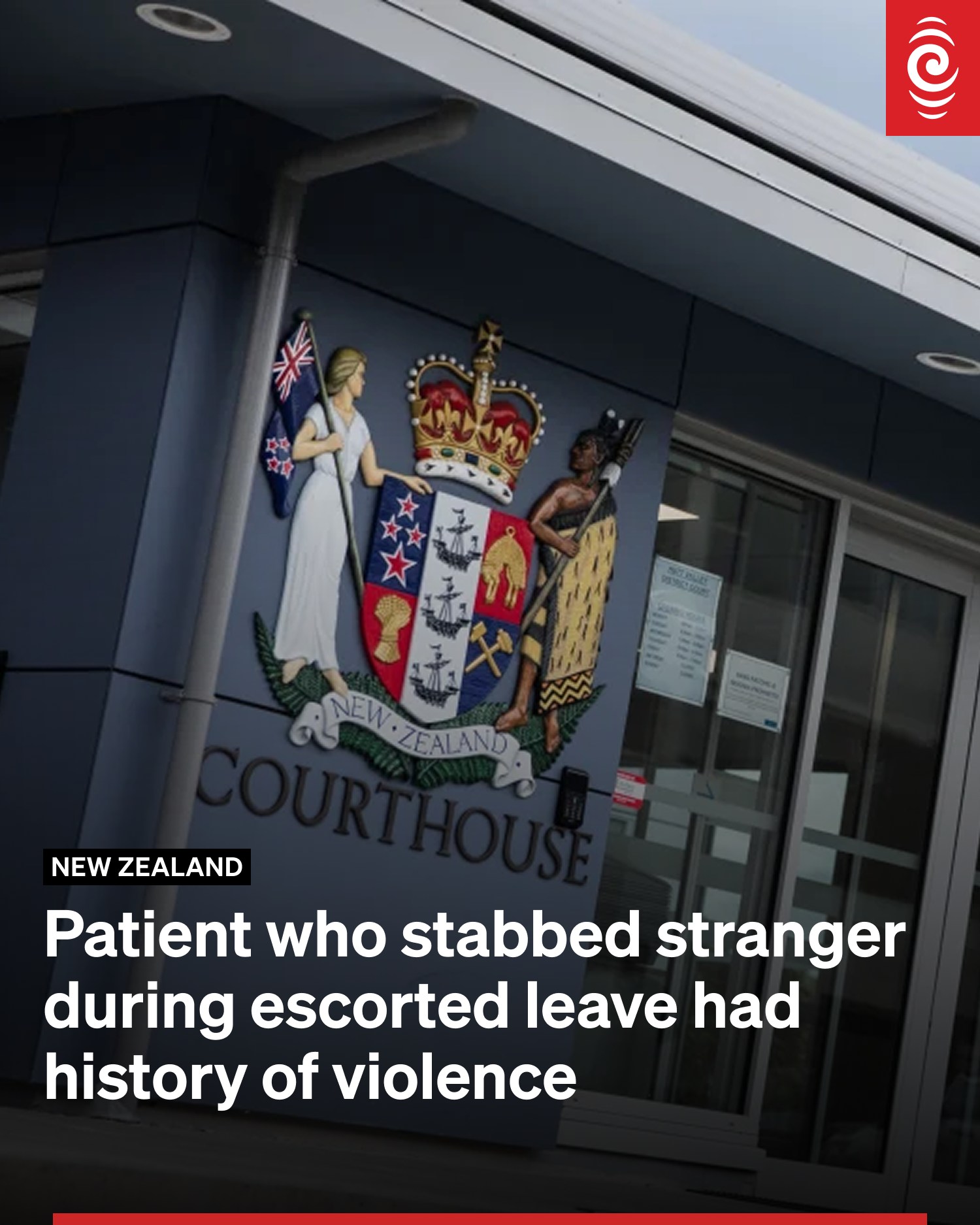 RNZ - A mental health patient who stabbed a stranger while on escorted ...