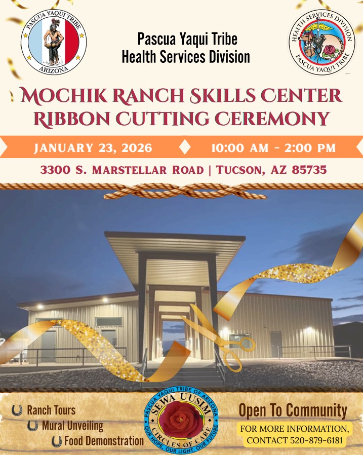 Join us for... - Pascua Yaqui Tribe Health Services Division | Facebook