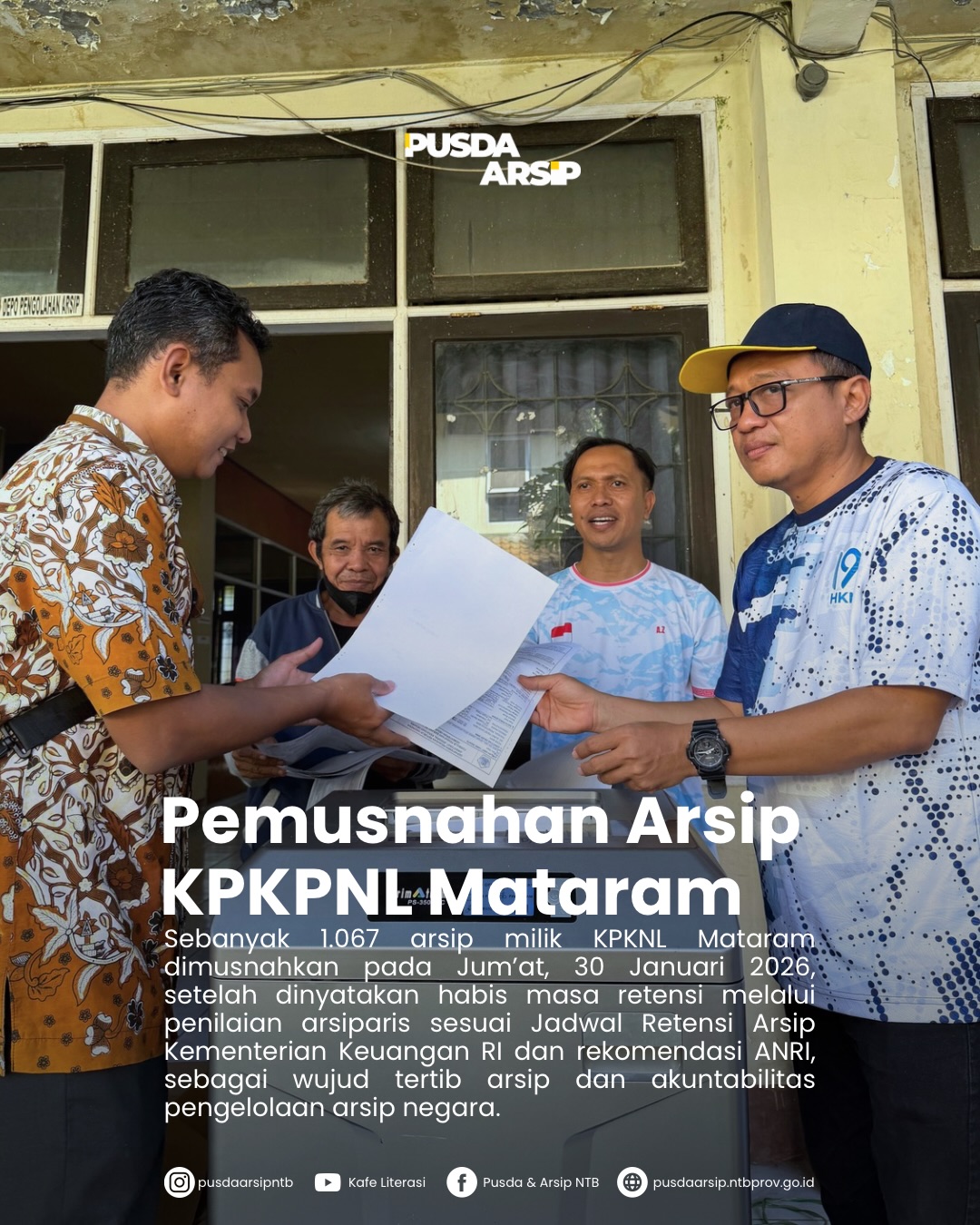 KPKNL Mataram melaksanakan kegiatan... - Pusda & Arsip NTB | Facebook