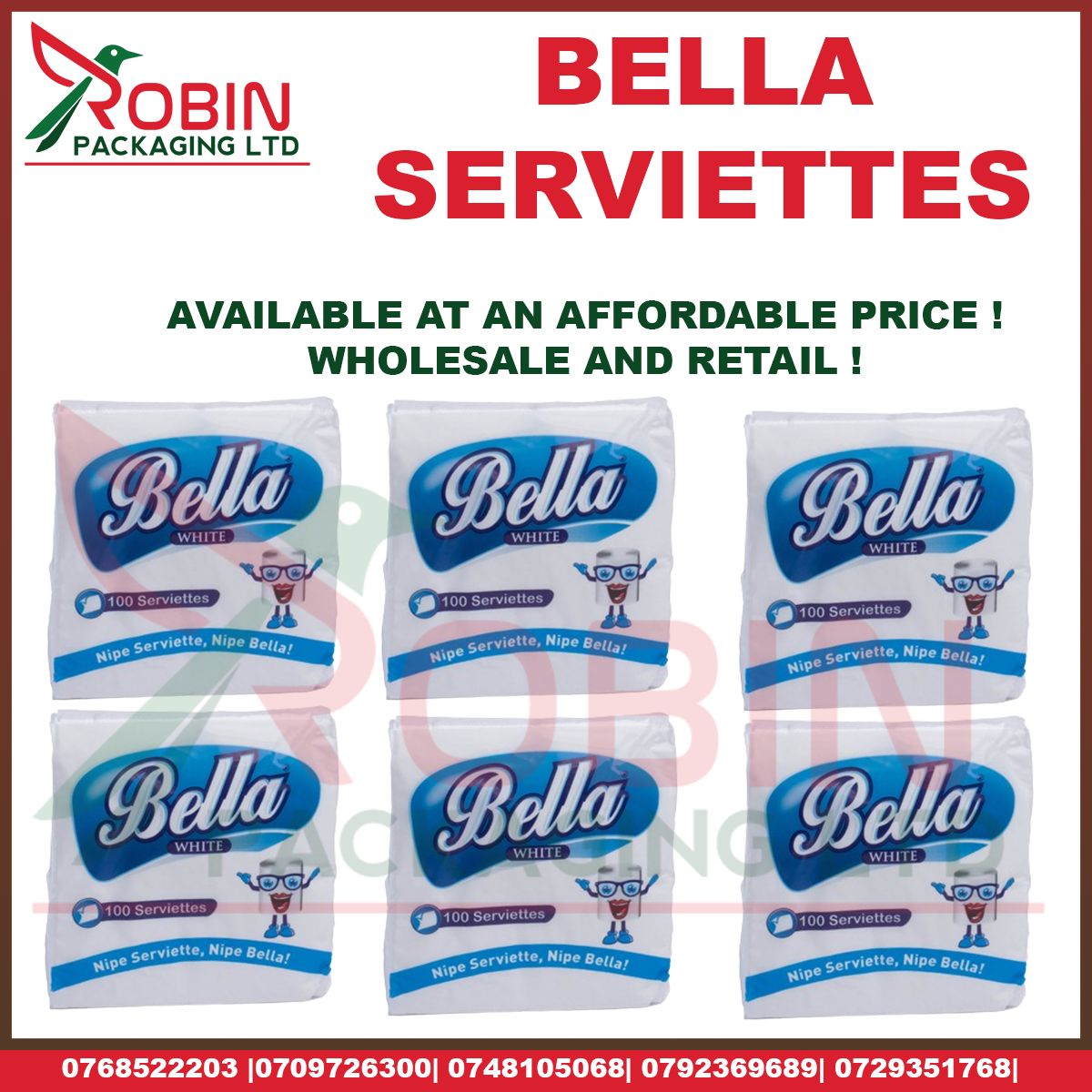 Robin Packaging Ltd - Did you know that our serviettes are super soft ...