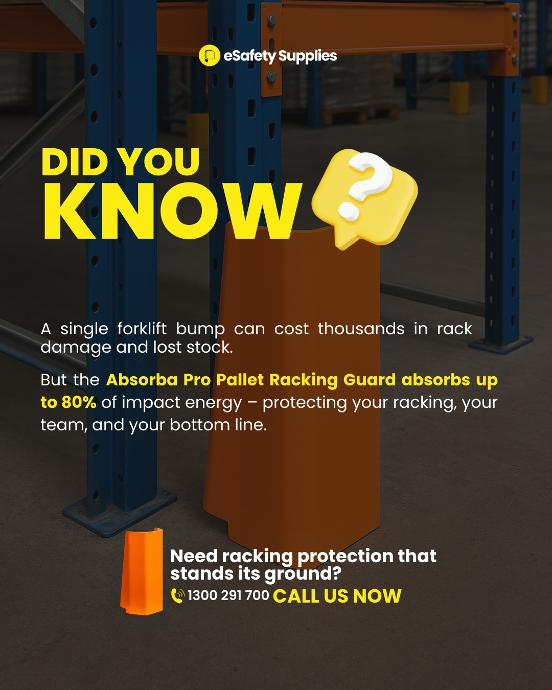 💥 Did you know? A single forklift bump... - eSafety Supplies | Facebook