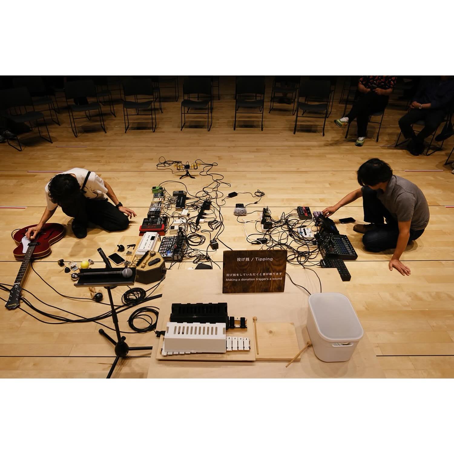 SOU第3回展示作家の長谷川一郎さんのグループ展、LA VOZ 25th