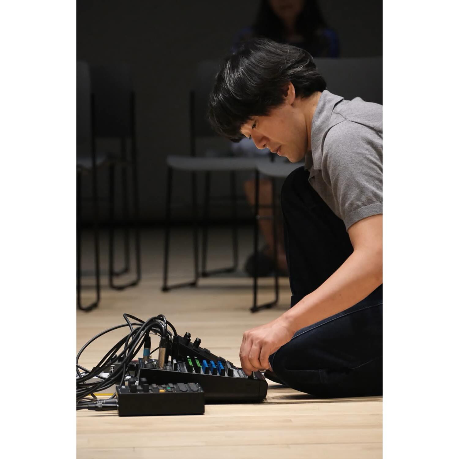 SOU第3回展示作家の長谷川一郎さんのグループ展、LA VOZ 25th