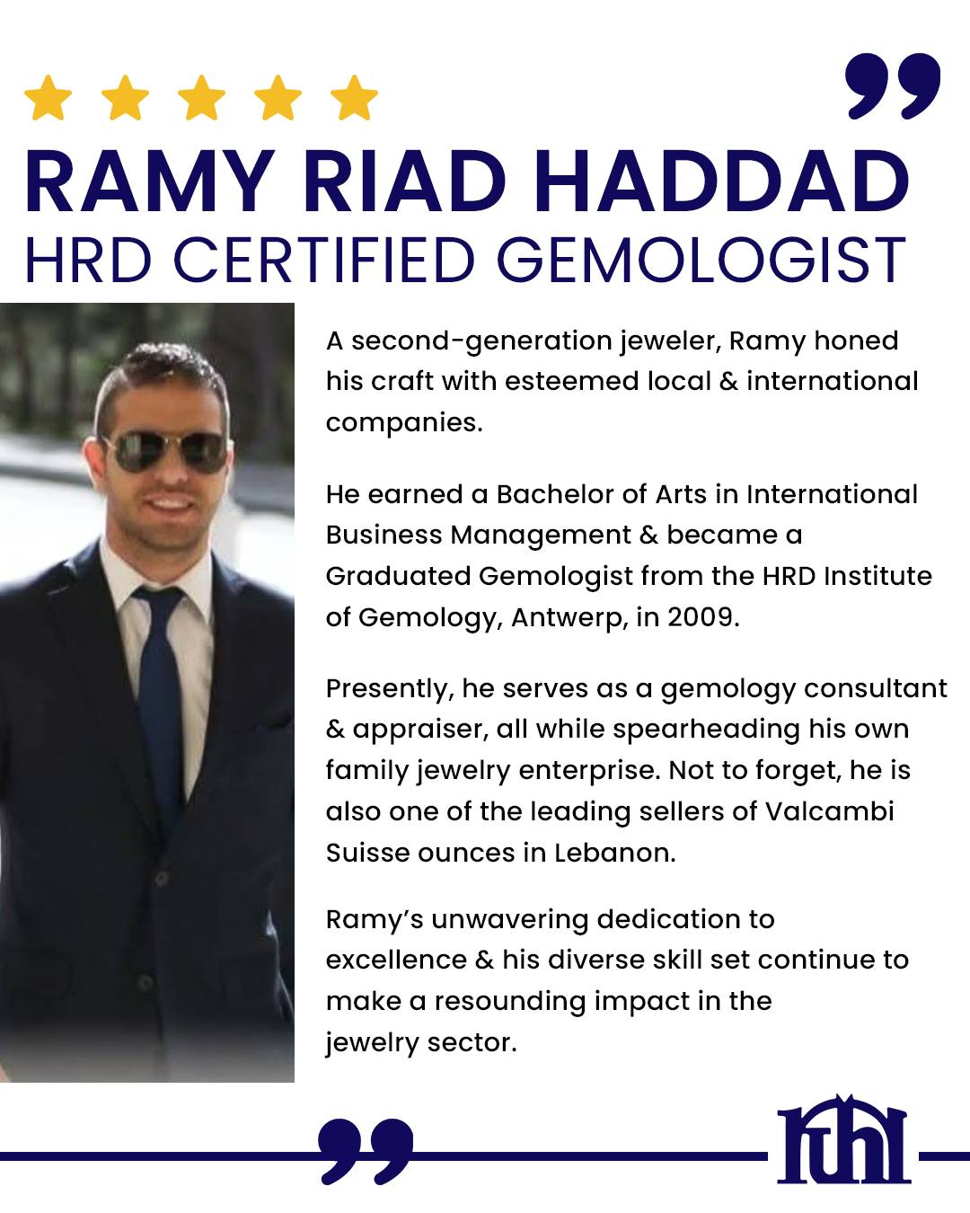 💎 Excellence runs in the... - Jewellery Riad Haddad & Sons | Facebook