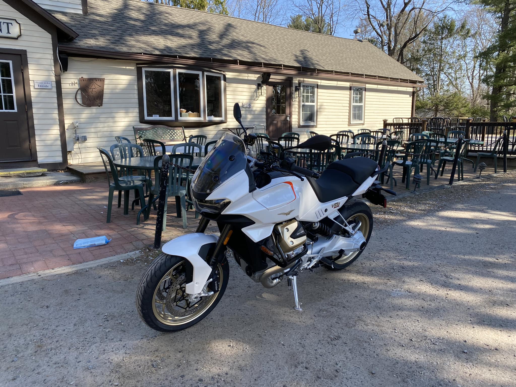 Eric and Marcy got a new ride today! This BMW Motorrad R1300RT