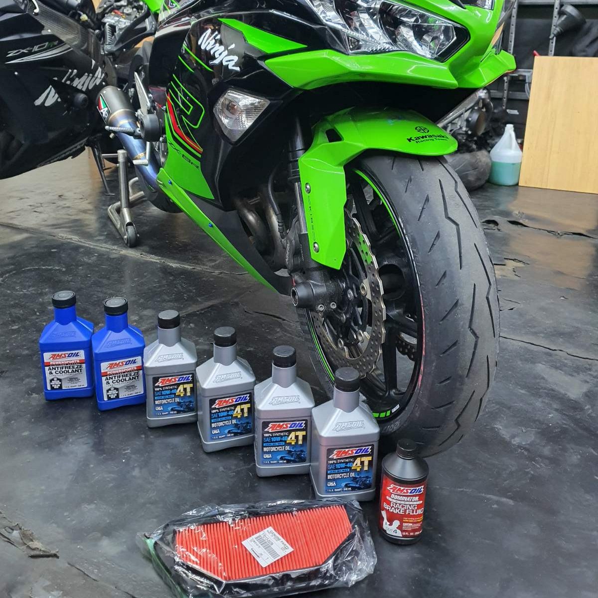 🏍️🔥 Kawasaki Ninja ZX-6R | 10,000 KM Service & Throttle Body