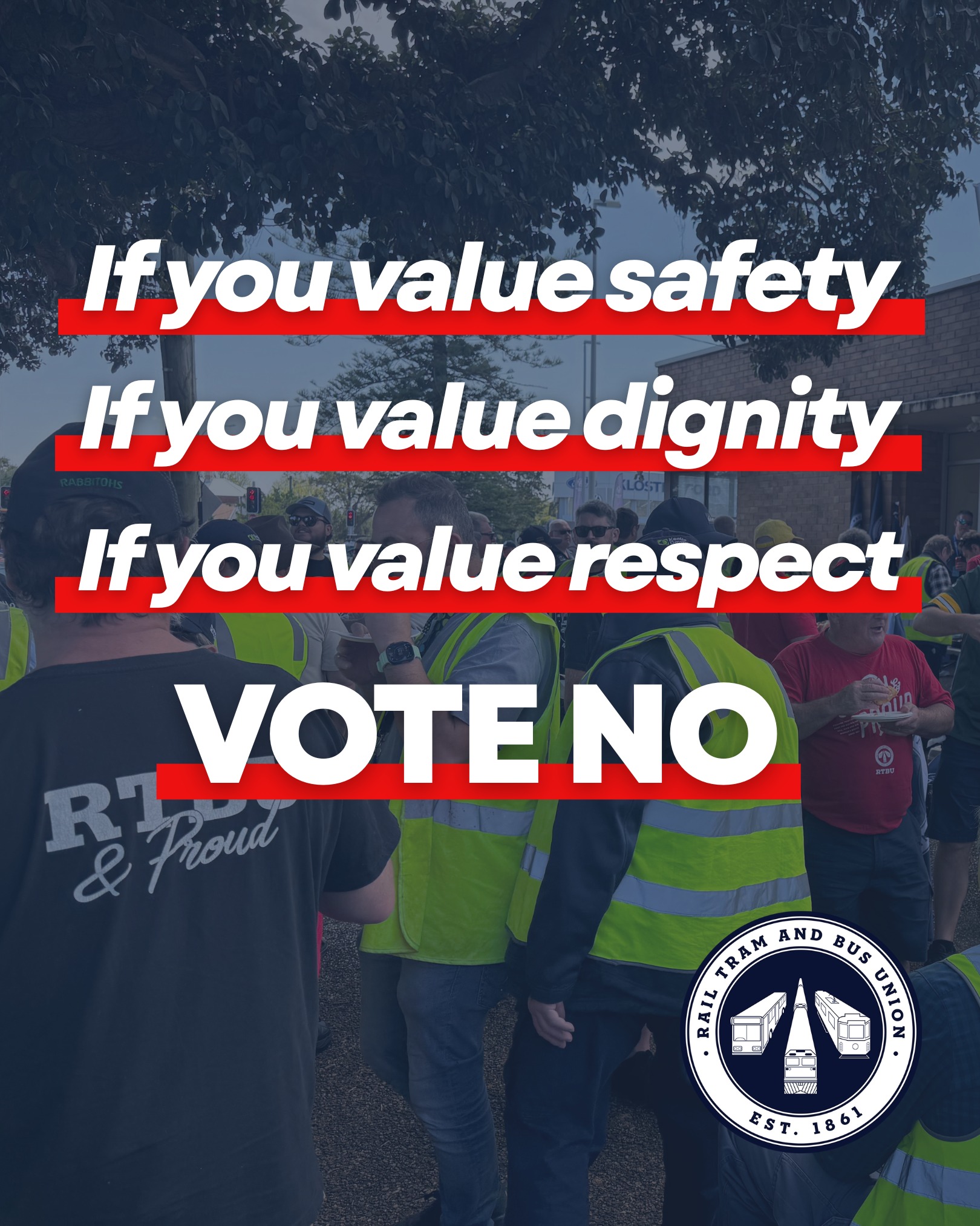 If you value safety,... - Rail, Tram and Bus Union NSW Branch | Facebook