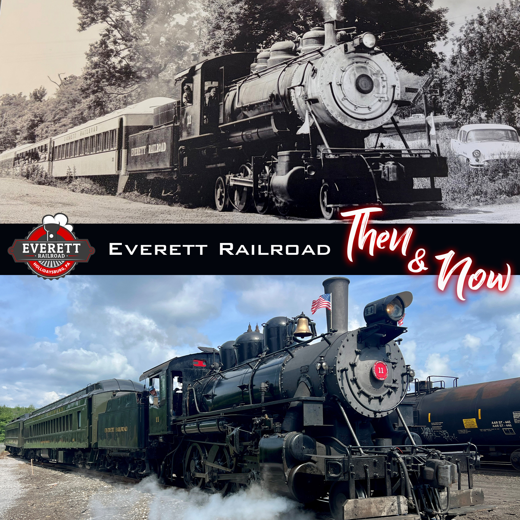 EBT #11 1.5 inch scale model steam locomotive