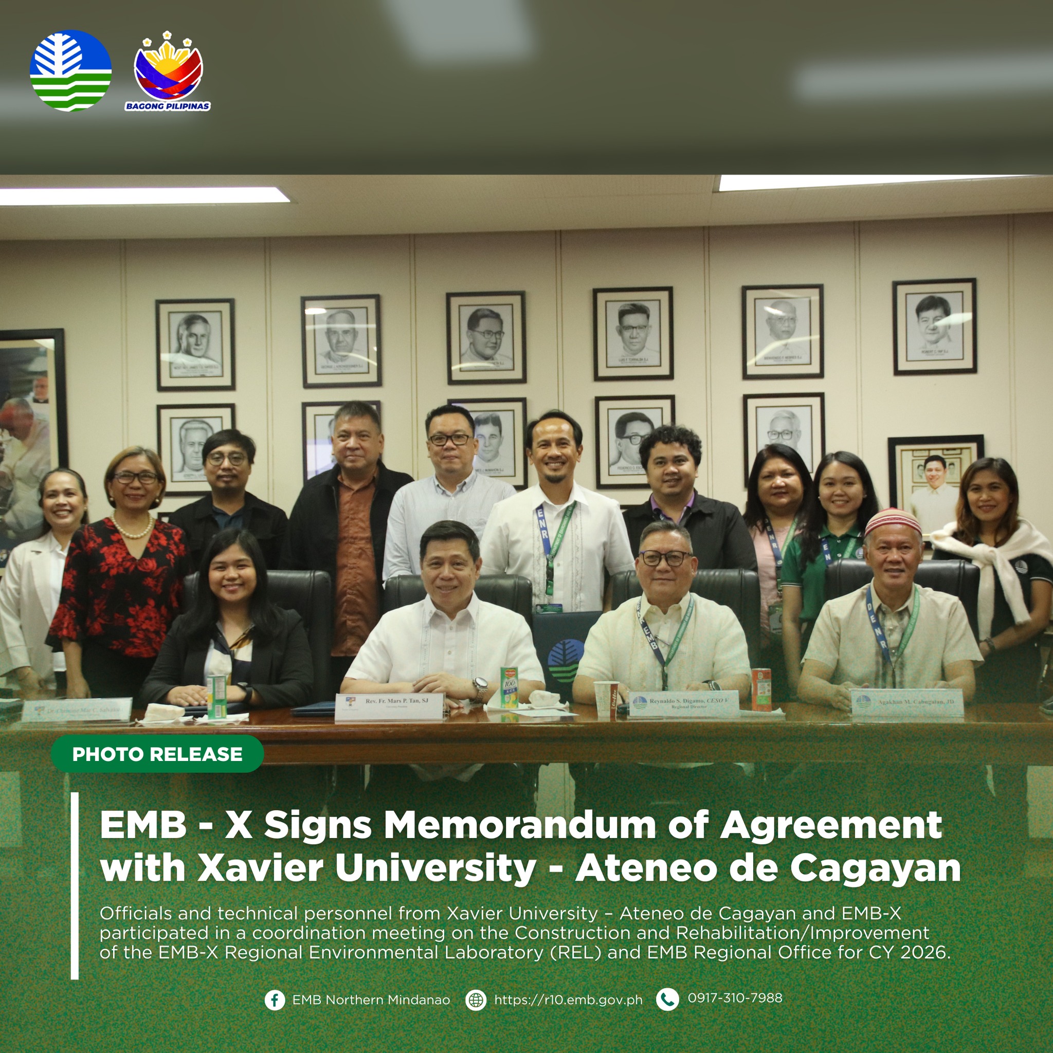 𝐄𝐌𝐁-𝐗 𝐏𝐀𝐑𝐓𝐍𝐄𝐑𝐒 𝐖𝐈𝐓𝐇 𝐗𝐔 𝐅𝐎𝐑... - EMB Northern Mindanao | Facebook