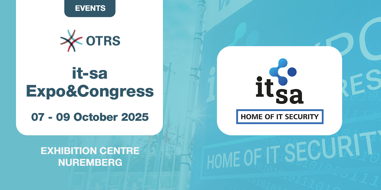 OTRS Group - This October, OTRS will be part of it-sa 2025... | Facebook