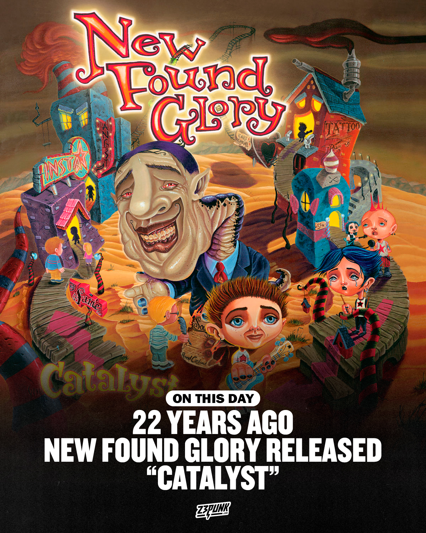 On this day in 2004, New Found Glory released Catalyst! The album
