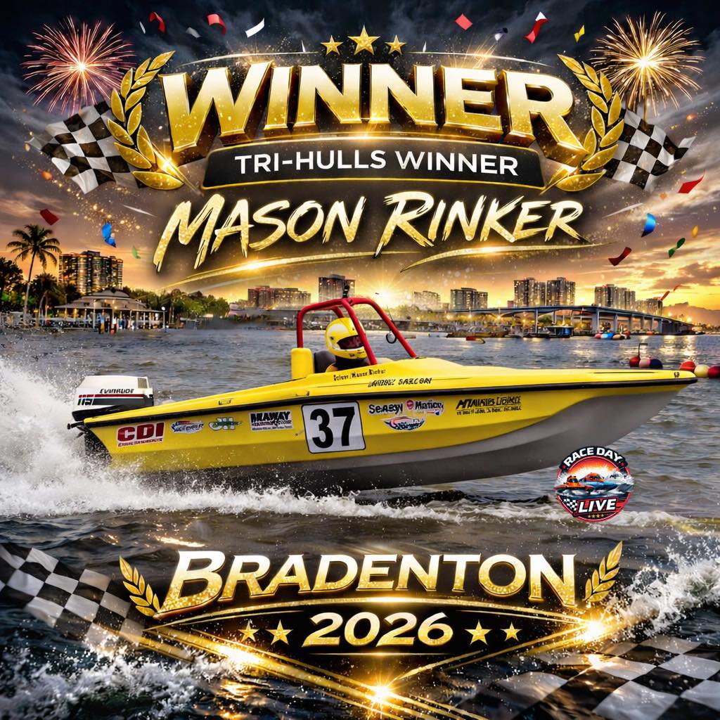 Race Day Live - 🆕Congratulations to Mason Rinker, the... | Facebook