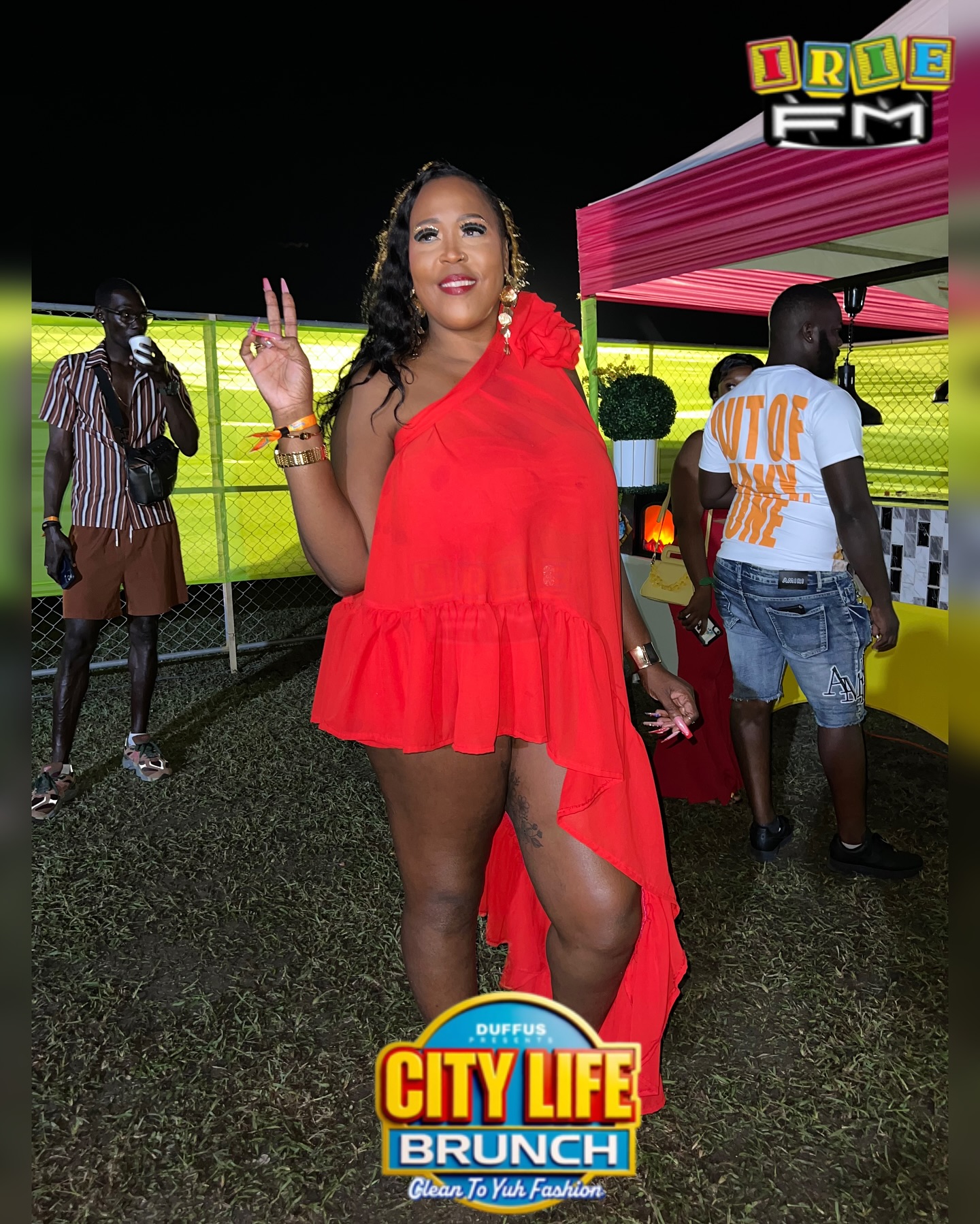 IRIE - Bold, beautiful, and owning the moment! 💃 This patron turned ...