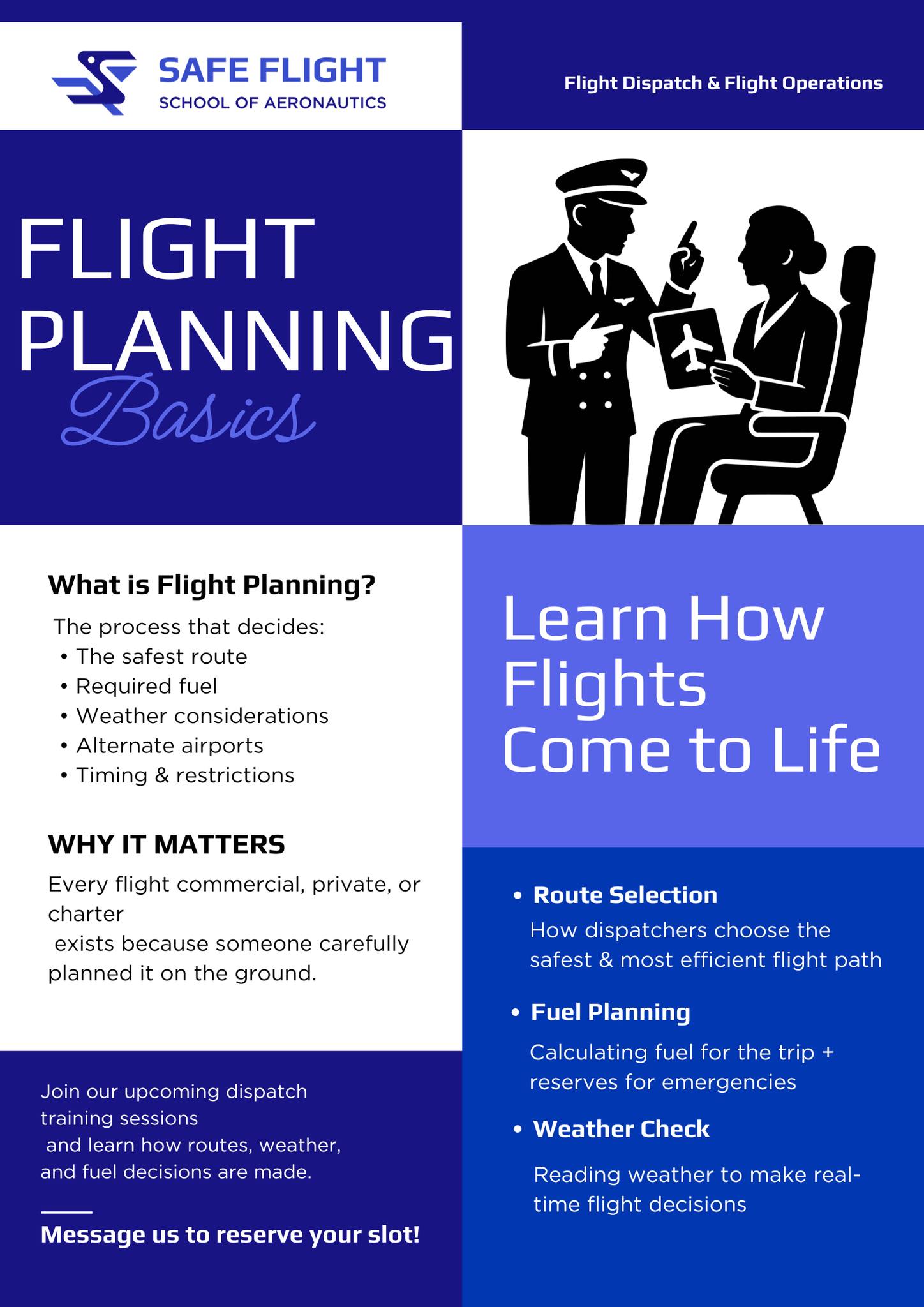 Safe - Every flight you see in the sky isn’t random, it’s carefully ...