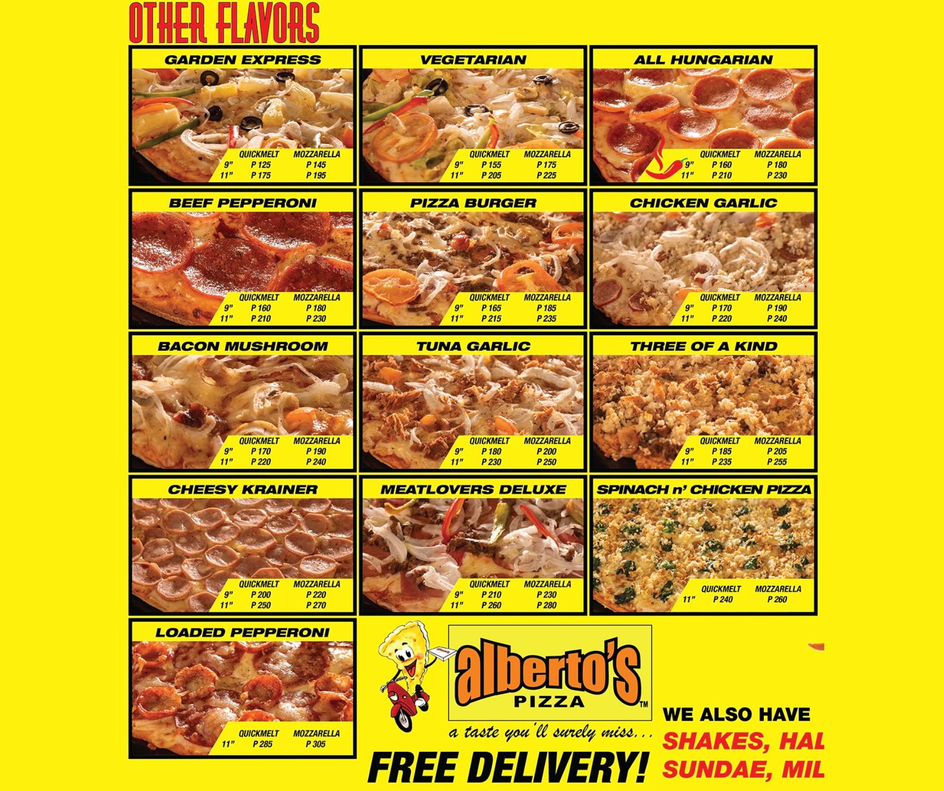 Alberto's Pizza San Jose Antique - Free Delivery | San Jose