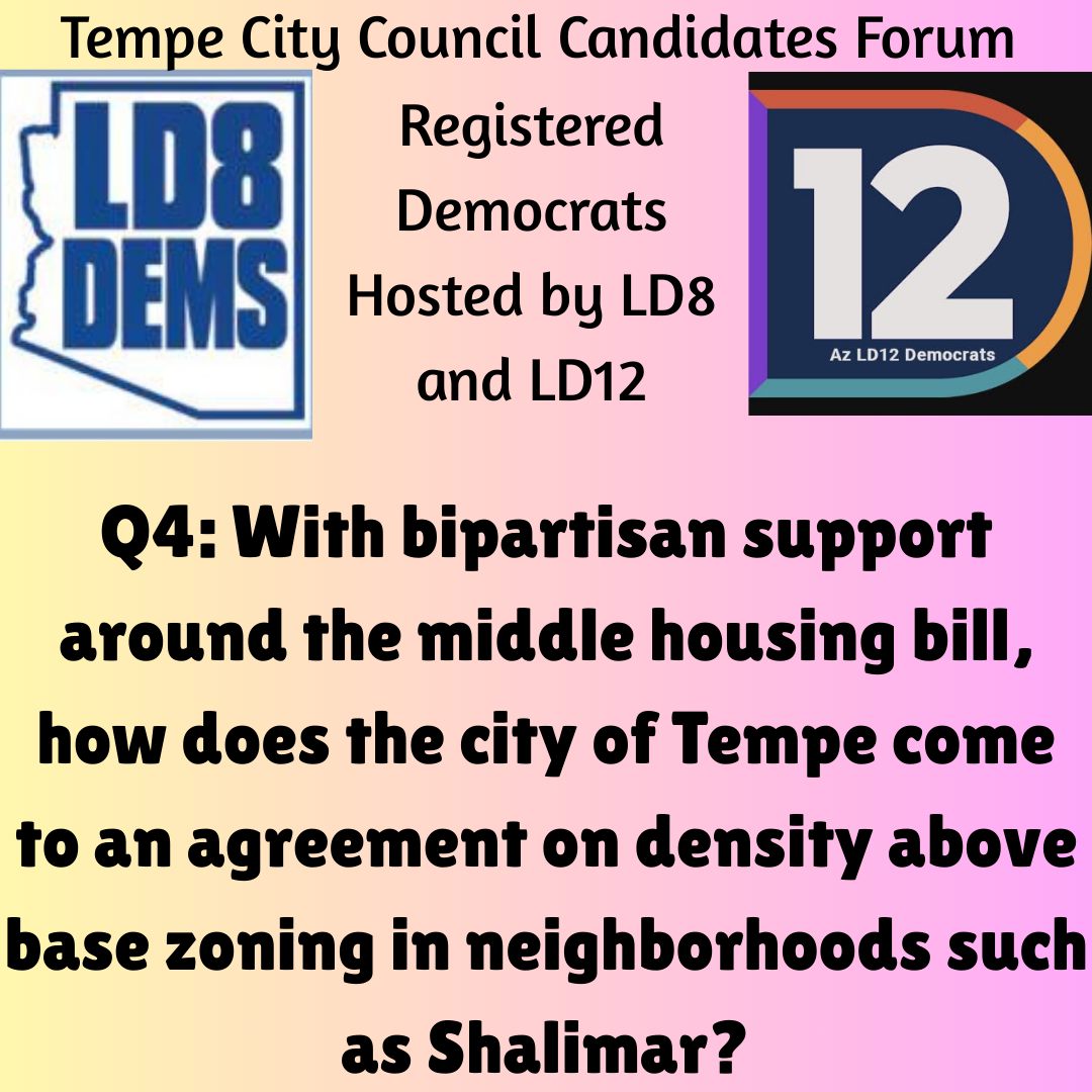 Tempe City Council in 2026 | Transcripts of answers from the candidates ...
