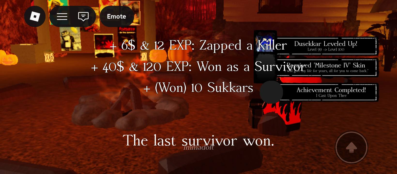 Forsaken-Roblox | 11/17 Milestone 4's Completed | Facebook