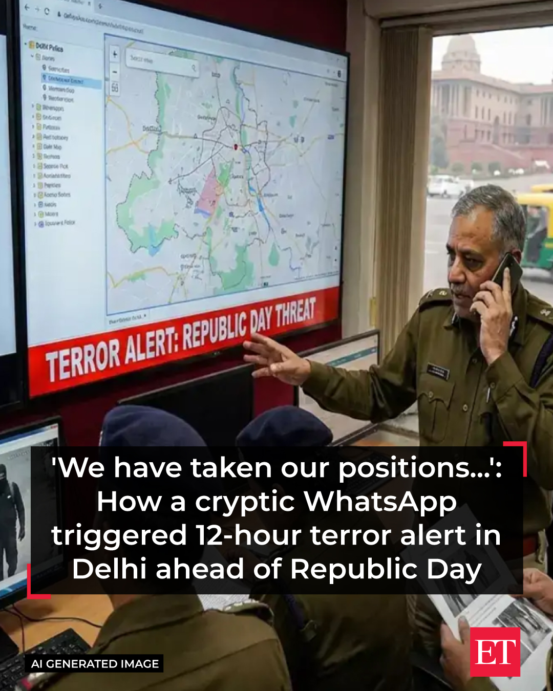 The Economic - 📲 12-hour terror alert in Delhi triggered by cryptic ...