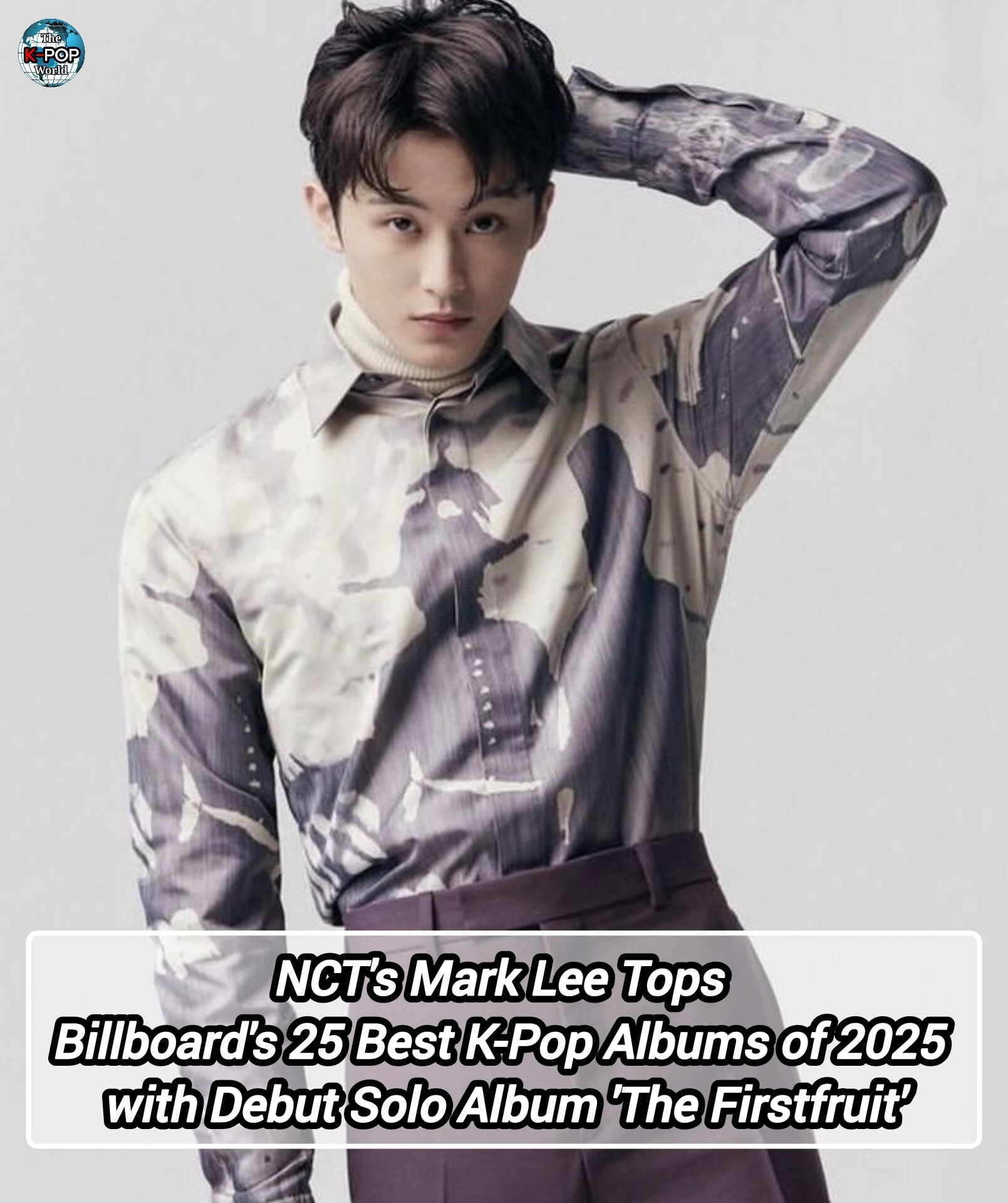 MARK The 1st Album [The Firstfruit] 'TIMETABLE T-SHIRT' ONLINE PRE