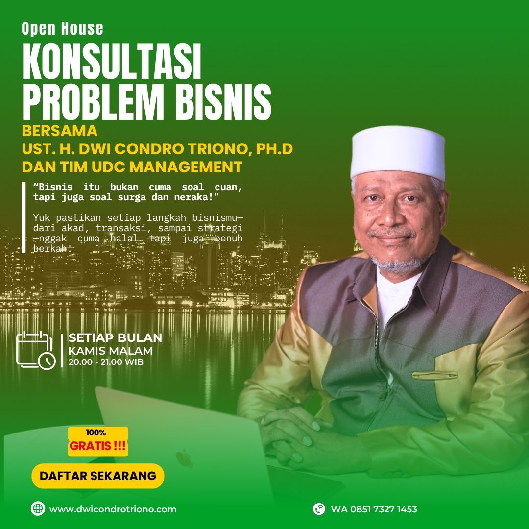Ustadz H. Dwi Condro... - Ustadz H. Dwi Condro Triono, Ph.D